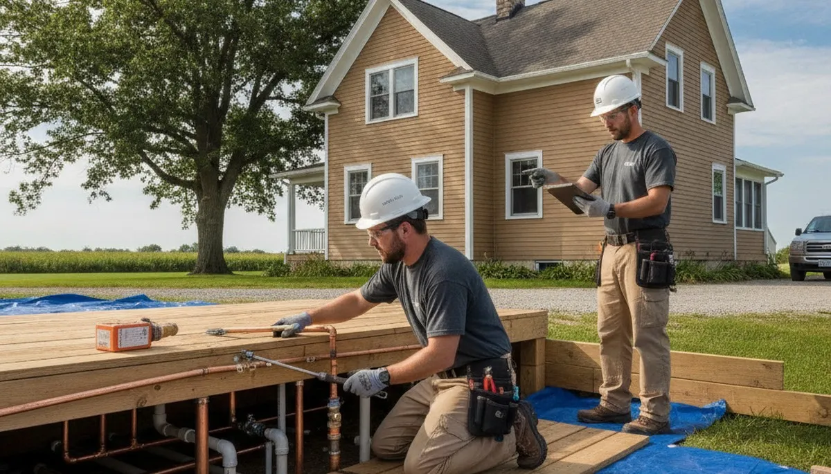 Plumbing repair service in Green Bay, WI for residential and commercial plumbing issues