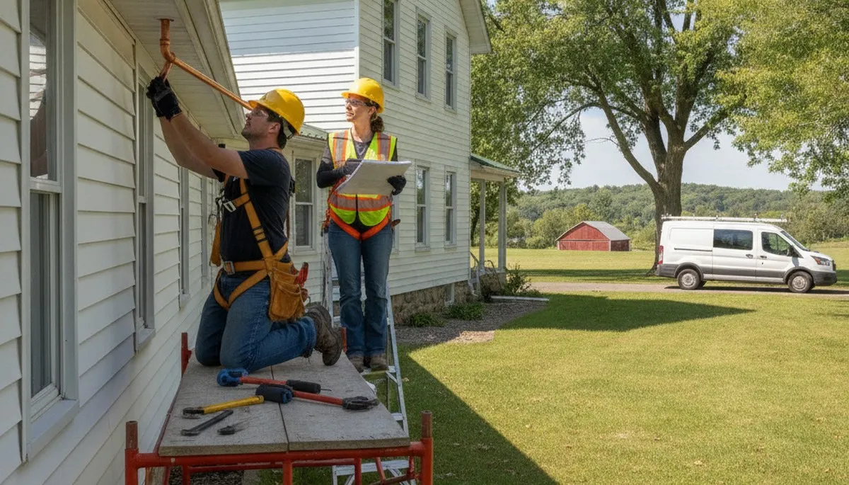 Plumbing repair service in Green Bay, WI for residential and commercial plumbing issues