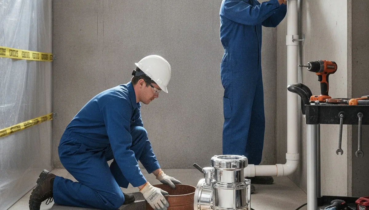 Sump pump installation service for Green Bay, WI homes by On Call Plumbers