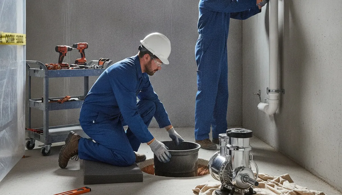 Sump pump installation service for Green Bay, WI homes by On Call Plumbers